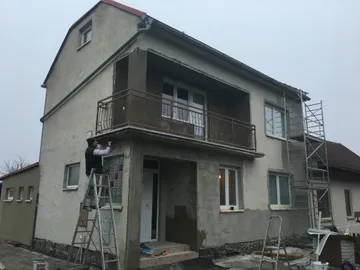 Zateplení a fasáda Újezd u Brna