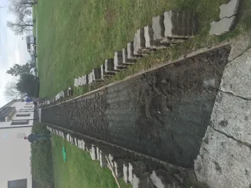 Oprava chodníku Újezd u Brna